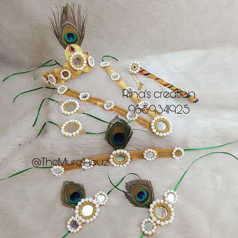 Halvyache Dagine For Kids, Tilgul Jewellery, हलव्याचे दागिने, Krishna Jhula, Flower Jewellery For Mehndi, Handmade Rakhi Designs, Flower Jewelry Designs, Mala Jewelry, Gold Bridal Jewellery Sets