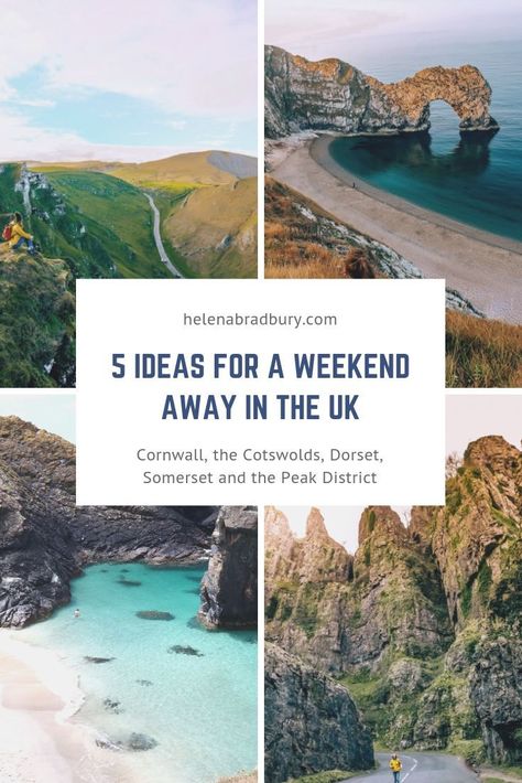 Uk Weekend Breaks, Uk Trip Ideas, Uk Road Trip, Uk Holiday Destinations, Uk Staycation, Road Trip Uk, Durdle Door, Break Ideas, Staycation Ideas