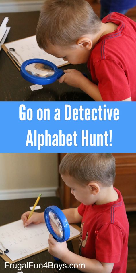 Go on a Detective Alphabet Hunt!  A Letter Learning Activity for Preschoolers Community Helpers Preschool Activities, Letter Learning Activities, Detective Theme, Police Activities, Letter Learning, Activity For Preschoolers, Community Helpers Theme, Community Helpers Preschool, People Who Help Us