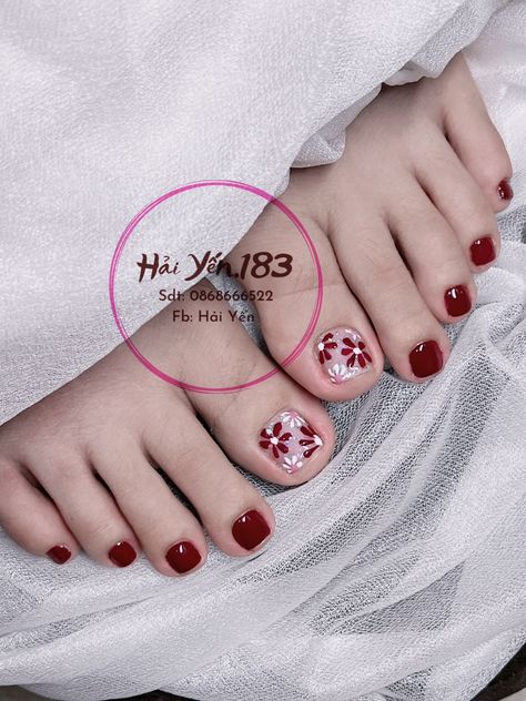 Foot Nail Art Design, Leg Nail Art, Foot Nails Design, Pedicure Design, Feet Nail Design, Idea Nail, Foot Nail, Gel Toe Nails, Asian Nails