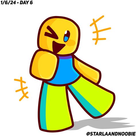 Roblox Noob, Doodles Drawings, Things To Draw, Cute Doodles Drawings, Day 6, Day 7, Art Challenge, My Favorite Things, Cute Doodles