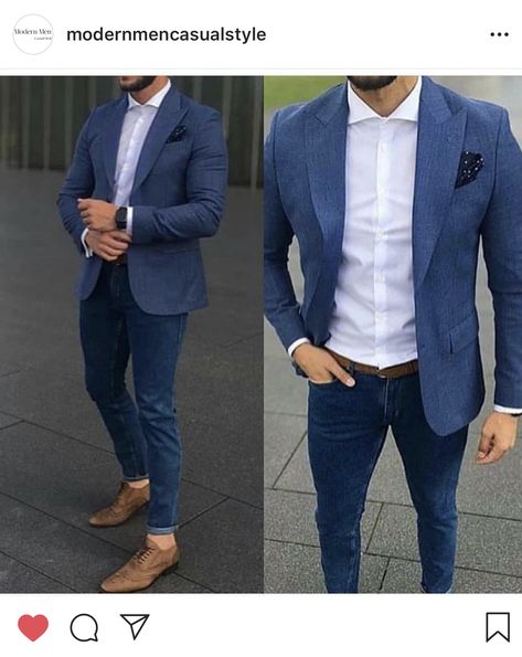 Men Work Outfits, Mens Casual Suits, Blazer Outfits Men, Mens Smart Casual Outfits, Mens Business Casual, Mens Business Casual Outfits, Outfit Hombre, Formal Men Outfit, Formal Men