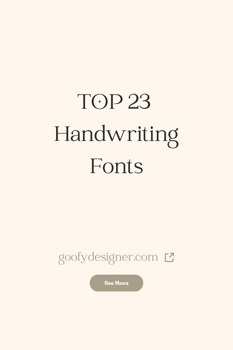 Find out the best handwriting fonts out there. Check out my article where you’ll find amazing font inspiration for handwriting fonts. #fonts #fontideas #fontinspiration #bestfonts #handwritingfonts Best Handwriting Google Fonts, Small Handwriting Aesthetic, Best Handwriting Fonts Canva, Font Ideas Alphabet Handwriting, Font Handwriting Ideas, Diy Fonts Handwriting, Architecture Font Handwriting, Nice Writing Fonts, Handwriting Fonts Free