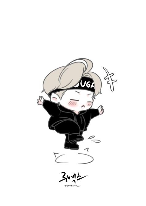 Bts Chibi Drawing, Bts Dibujos Chibi, Yoongi Chibi, Chibi Bts, V Chibi, Fanart Bts, Suga Bts Swag, Kpop Drawings, Chibi Drawings