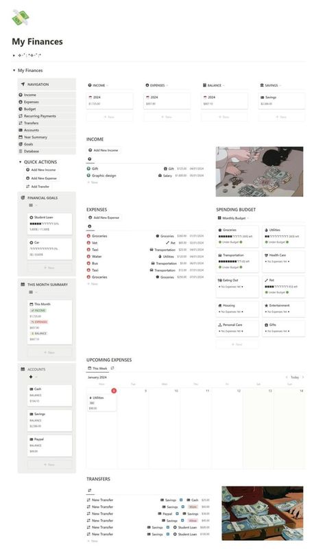 Ultimate Notion Finance Tracker Template: Budget, Bills, & Expenses  Manage your finances with this comprehensive Notion template. Track your income, expenses, and bills, create budgets, and set financial. #Organisation #Financial_Budget_Planner #Travel_Budget_Planner #Student_Finance Notion Finance Template, Finance Tracker Template, Finance Tracker Notion, Simple Notion Template, Notion Finance Tracker, Notion Template Ideas Personal, Notion Study Planner, Pink Notion Template, Notion Weekly Planner