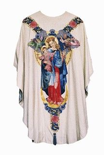 201 | Chasuble Dutch Design: Humbert Randag O.P. Produced by… | Flickr Sewn Flowers, Catholic Vestments, Catholic Design, Ecclesiastical Vestments, Jewish Prayer, Liturgical Seasons, Latin Mass, Prayer Shawl, Couture Sewing Techniques