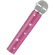 Microphone Prop, Fake Microphone, Bling Rhinestones, Pink Accessories, Kids Gift Guide, Microphones, Toys Shop, Games For Kids, Photo Storage