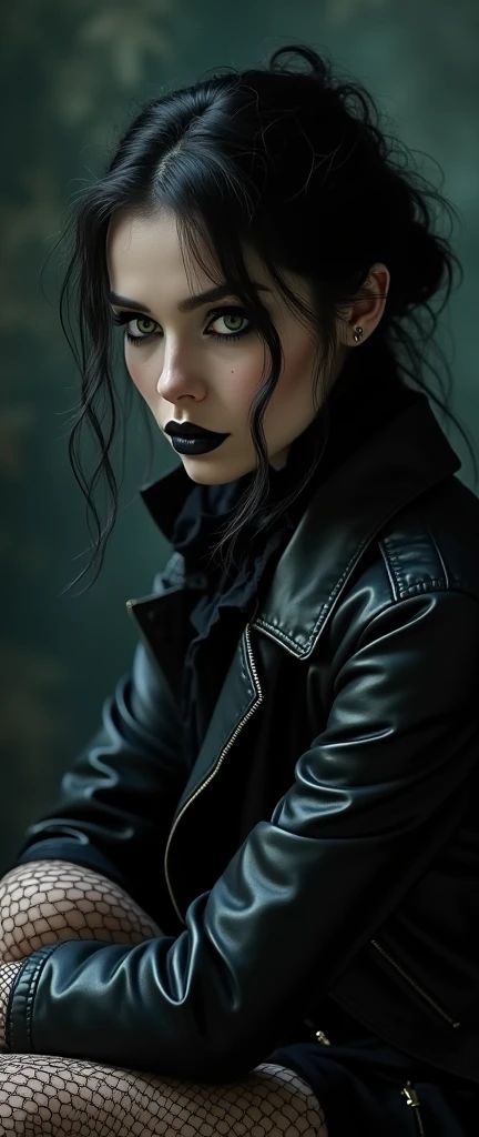 18th Century Peasant, Black Sludge, Black Dyed Hair, Dark Photo Ideas, Graffiti Tunnel, Gothic Female, Bokeh Portrait, Dark Beauty Fashion, Gothic Photography