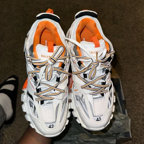 Brand New Balenciaga Track Runners, Selling Cause I Want A Different Color Balenciaga Speed Trainers, Balenciaga Track Sneakers, Balenciaga Shoes Sneakers, Track Runners, Balenciaga Runners, Shoes Balenciaga, Balenciaga Men, Black Balenciaga, Balenciaga Sneakers