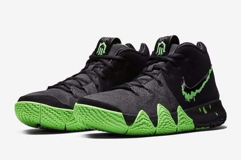 Official Photos of the Nike Kyrie 4 “Halloween” Zapatillas Kyrie Irving, Irving Shoes, Nike Retail, Kyrie 4, Sneakers Box, Basketball Shoes For Men, Yellow Sneakers, Halloween Men, Sneaker Stores