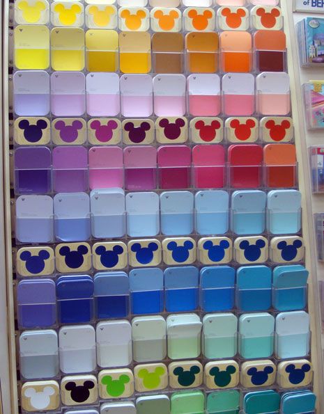 Disney paint swatches from Behr...available at Home Depot. Let the girls pick as Christmas gift. Disney Countdown Calendar, Disney Vacation Countdown, Vacation Countdown, Disney Countdown, Disney Rooms, Behr Paint, Paint Swatches, Disney Colors, Countdown Calendar