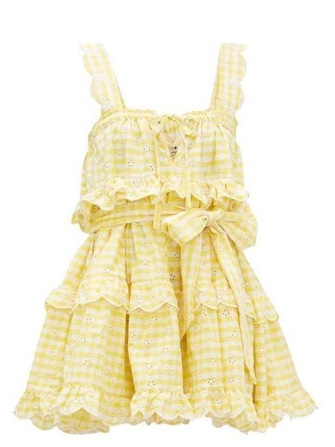 Spring Summer Dress, Kawaii Fashion, Spring Dresses, Yellow Dress, London Fashion Week, Pretty Dresses, Aesthetic Clothes, Cute Dresses, Fashion Inspo Outfits