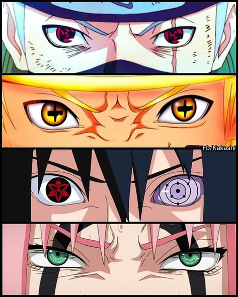 Naruto All Eyes Drawing, Naruto All Characters Eyes, All Eyes In Naruto, Naruto All Eyes Wallpaper, Naruto Sage Mode Eyes, Tato Naruto, Naruto Eyes, Naruto Painting, Photo Naruto