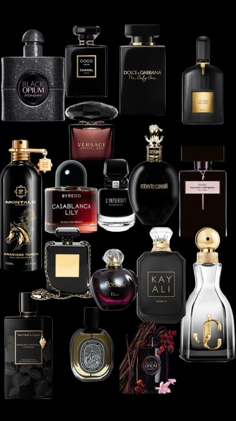 Black Perfume Aesthetic, Cold Places, Seductive Perfume, Perfume Aesthetic, Fragrance Lab, Black Perfume, Fragrances Perfume Woman, Perfume Collection Fragrance, Perfume Scents