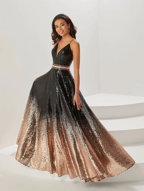 Rose Gold Wedding Dress, Rose Gold Prom Dress, Ombre Gown, Christina Wu, Grey Prom Dress, Ombre Prom Dresses, Gold Prom Dresses, 2024 Prom, Ombre Fashion