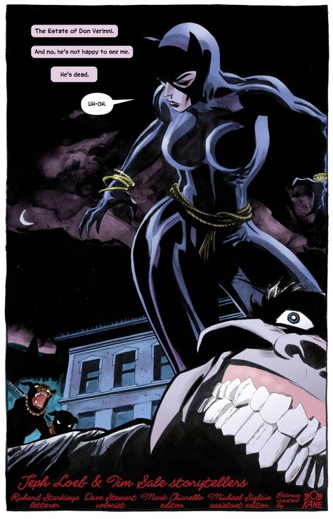 Catwoman: When in Rome #2 | Art by Tim Sale & Dave Stewart Tim Sale Art, Catwoman Outfit, Marvel Comics Women, Tim Sale, Dave Stewart, Catwoman Selina Kyle, Black Cat Marvel, When In Rome, Batman And Catwoman