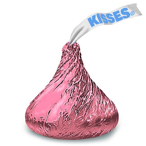 Hershey Pink Kisses ~ 4.1lb Bag bulk candy Pink Hershey Kisses, Blue Hershey Kisses, Hershey Kiss Cookies, Banana Candy, Bulk Candy Store, Individually Wrapped Candy, Pink Cookies, Strawberry Candy, Kiss Pink