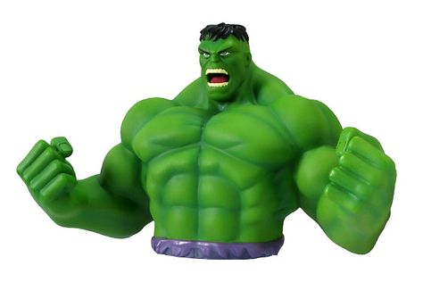 Hulk Bust Bank Green Hulk, Figure Cake, Hulk Action Figure, Marvel Games, Marvel Hulk, Iron Man Movie, Superhero Fashion, Hulk Avengers, Hulk Smash