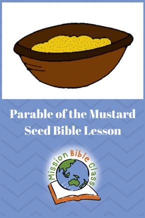 Seed Crafts For Kids, Mustard Seed Parable, Parable Of The Mustard Seed, Homework Club, Kids Church Lessons, Kids Sunday School Lessons, Bible Object Lessons, Ephesians 3 20, Sabbath School