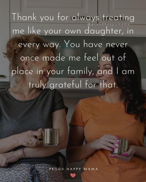 Best Mother In Law Quotes Love, Message For Mother In Law, Best Mother In Law Quotes, Quotes For Mother In Law, Quotes On Mother, Thank You Quotes For Friends, Birthday Message For Mother, In Law Quotes, Daughter In Law Quotes