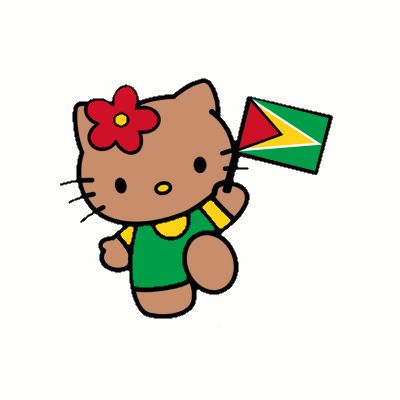 Guyanese Flag, Guyana Flag, Iphone Wallpaper Preppy, Hello Kitty Wallpaper Hd, Different Flags, Hello Kitty Images, Mickey Mouse Wallpaper, Hello Kitty Backgrounds, Hello Kitty Art