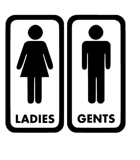 Ladies and Gents Toilet door stickers vinyl decal business personal home #smprints Gents Toilet Design, Door Stickers Vinyl, Toilet Logo, Toilet Symbol, Ladies Toilet, Toilet Icon, Decal Business, Lady Logo, Toilet Boys