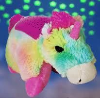 She wants the Pillow pet dream lights unicorn. Unicorn Pillow Pet, Unicorn Light, Pillow Pets, Unicorn Pillow, The Starry Night, Popular Toys, Starry Night Sky, Birthday Wishlist, Christmas Toys