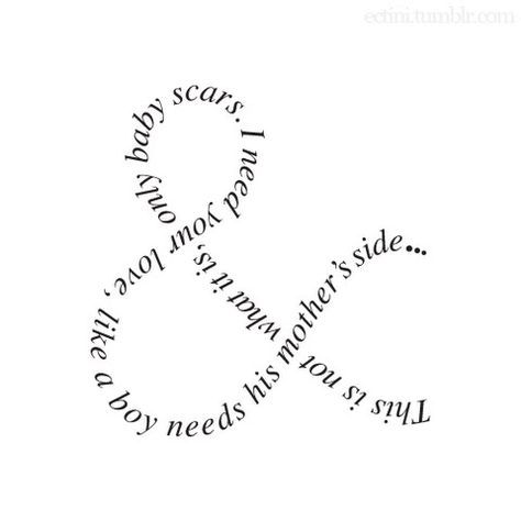 ”Second and Sebring” by Of Mice & men ... Of Mice And Men Tattoo, Mice And Men Quotes, Ampersand Tattoo, Tattoo Font For Men, Tattoo Music, Mice And Men, Men Inspiration, Lyric Tattoos, Band Quotes