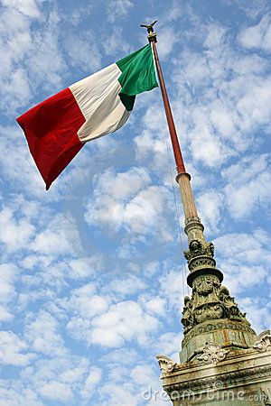 The flag of Italy blowing in the wind. Modica Sicily, Flag Of Italy, Italian Girl, Italian Posters, Blowing In The Wind, Italy Flag, Explore Italy, Italian Flag, Italy Aesthetic