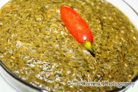 Trinidad Callaloo Recipe, Callaloo Recipe Trinidad, Trinidad Callaloo, Callaloo Recipe, Trinidadian Recipes, Trinidad Recipes, Carribean Food, Trini Food, Caribbean Cuisine