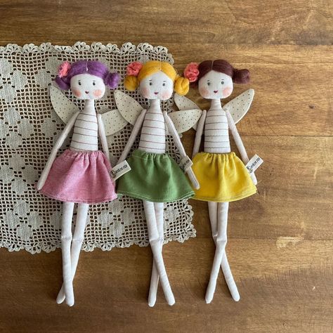 The fairy cloth doll pattern is complete, and now you can take it and sew it. All details are above, in the link in my profile. 🧚‍♀️✨ #FairyDoll #DIYDoll #Handmade #SewingProjects #Crafting #pattern Free Fairy Doll Sewing Patterns, Cloth Doll Pattern, Cloth Doll, Amazing Art Painting, The Fairy, Fairy Dolls, Tree Branch, Sewing Project, Doll Clothes Patterns