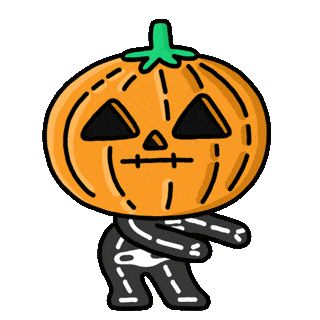 A Dancing Skeleton/Pumpkin Cute Halloween Gif, Cutesy Halloween, Animation Sticker, Gif Halloween, Halloween Gifs, Stream Emotes, Dance Animation, Emoji Characters, Dance Gif