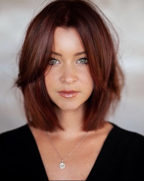 Bob Haircuts 2024 16 Ideas: Classic to Modern Bobs for Every Woman Dark Auburn Bob Haircut, Brunette Fall Hair 2023 Straight, Fall Haircuts 2023, Sharp Bob Haircut, Spring Hair Color, Haircut And Color, Spring Hairstyles, Long Bob, Hair Envy