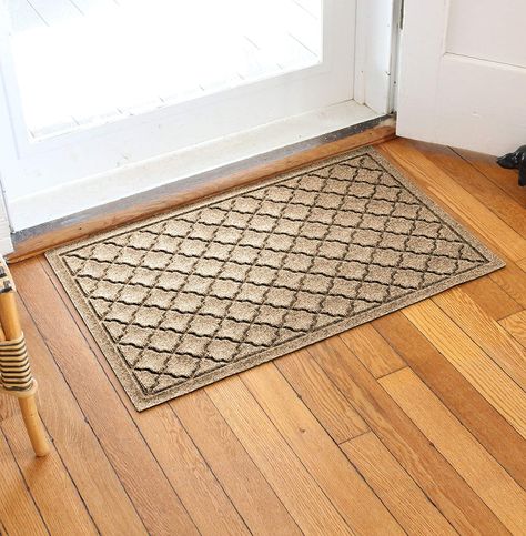 Amazon.com : Bungalow Flooring Waterhog Indoor/Outdoor Doormat, 2' x 3', Skid Resistant, Easy to Clean, Catches Water and Debris, Cordova Collection, Khaki/Camel : Garden & Outdoor Clay Mud, Water Dam, Bungalow Flooring, Revolving Door, Outdoor Door, Red Clay, Outdoor Mat, Recycled Rubber, Outdoor Door Mat