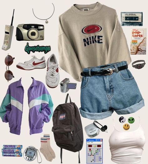 80s Inspired Outfits, Stranger Things Outfit, 일본 패션, Mood Clothes, Swaggy Outfits, Mode Inspo, Grunge Outfits, Retro Outfits, Teen Fashion Outfits