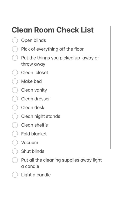 How To Properly Clean Your Room, Deep Clean Room, Clean Dresser, Good Apps For Iphone, Room Cleaning Tips, School Backpack Essentials, Cleaning Routines, 2025 Goals, Room Checklist