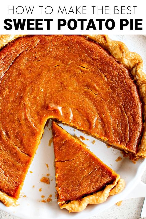 Sweet Potato Pie Filling, Frozen Pumpkin Pie, Vegan Pumpkin Pie Recipe, Sweet Potato Pie Southern, Thanksgiving Potluck, Potluck Ideas, Sweet Potato Pies Recipes, Frozen Pumpkin, Vegan Pumpkin Pie