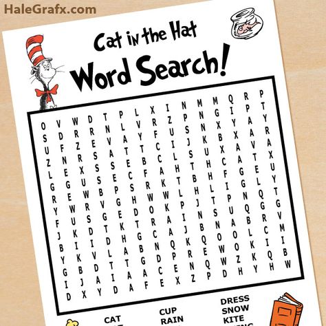 cat hat word search FREE Printable Cat in the Hat Word Search The Cat In The Hat Activities, Cat In The Hat Craft, Dr Seuss Word Search, Cat In The Hat Activities Kindergarten, First Grade Dr Seuss Activities, Dr Seuss Writing Kindergarten, My Many Colored Days Activities Dr. Seuss, Dr Seuss Write The Room Free, What Pet Should I Get Craft Dr. Seuss