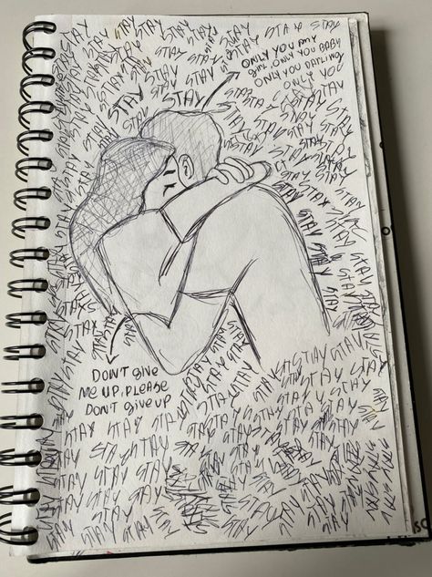 Deeper Meaning Drawings, Introvert Drawing, Drawing For Boyfriend, Back Drawing, Drawings For Boyfriend, Boho Art Drawings, Easy Love Drawings, Doodle Art Journals, Meaningful Drawings