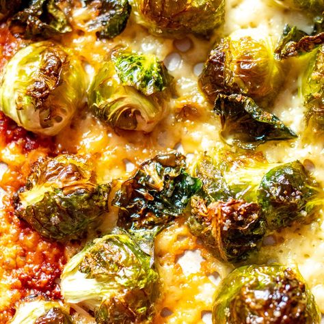 Crispy Parmesan Crusted Brussels Sprouts Recipe Smashed Parmesan Brussel Sprouts, Brussell Sprouts Recipes, Roasted Parmesan Brussel Sprouts, Parmesan Crusted Brussel Sprouts, Crusted Brussel Sprouts, Easy Panini Recipes, Brussels Sprout Recipes, Beef Stew Recipe Oven, Parmesan Brussel Sprouts