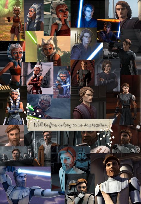 The pics I used to make the wallpaper aren't mine: credits to the owners/creators Ahsoka And Anakin Wallpaper, Anakin And Obi Wan Wallpaper, Obi Wan Wallpaper, Anakin Wallpaper, Anakin And Obi Wan, Ahsoka Anakin, Anakin Obi Wan, Star Wars Wallpaper, Ahsoka Tano