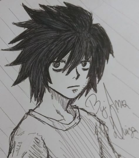 Best Anime Drawings, Notes Art, Have Inspiration, Easy Drawings Sketches, Anime Drawings Tutorials, Anime Character Drawing, Book Art Drawings, Art Tutorials Drawing, Art Drawings Sketches Simple