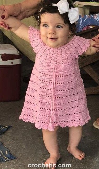 Crochet Baby Frock, Vestidos Bebe Crochet, Crochet Patterns Baby Girl, Girls Frocks, Crochet Baby Cocoon, Crochet Baby Girl Dress, Crochet Baby Boots, Crochet Baby Dress Pattern