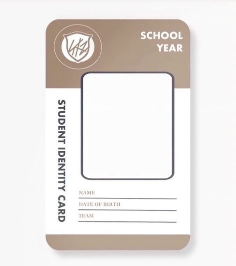 Kpop Id Template, Id Templates Aesthetic, Student Id Card Aesthetic, Id Card Template Kpop, School Id Template Layout, School Id Template, Idol School Dr, Student Id Card Template Aesthetic, Kpop Templates Edit