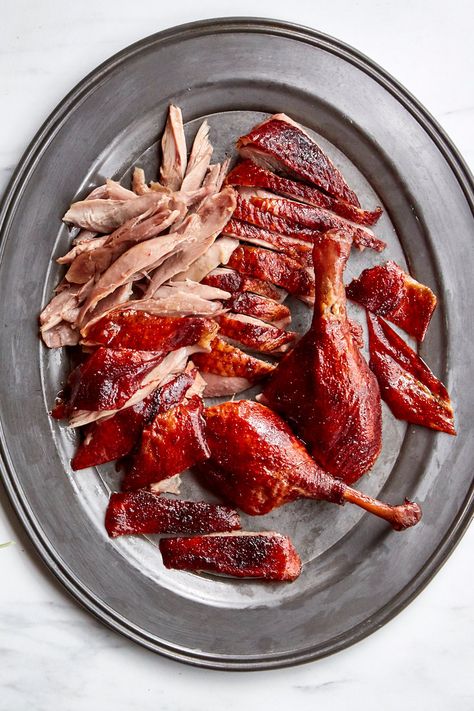 Peking Duck Recipe, Popular Chinese Dishes, Duck Recipe, Peking Duck, Dark Meat, Duck Recipes, Nyt Cooking, Chinese Dishes, Glaze Recipe