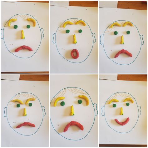 Recognising facial expressions is crucial for the success of social interactions. We express emotions through our face as a way to communicate. It is is important for kids to understand how to express their feelings and read others through facial expressions. Feelings Activities Preschool, Emotions Preschool, Feelings Activities, Express Emotions, Emotion Faces, Kids Feelings, Emotions Activities, All About Me Preschool, Social Emotional Activities