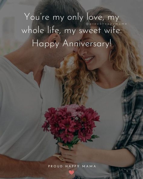 2nd Wedding Anniversary Wishes, Happy Anniversary To My Wife, Wedding Anniversary Wishes For Wife, First Anniversary Quotes, Anniversary Quotes For Wife, Marriage Anniversary Wishes, Best Husband Quotes, Beautiful Marriage Quotes, Happy First Wedding Anniversary