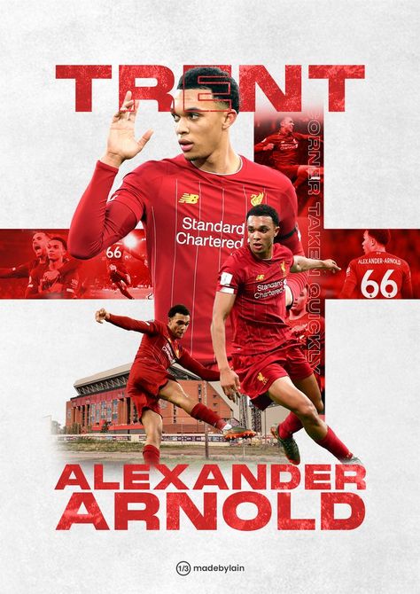 Trent Alexander Arnold Liverpool FC Poster Trent Alexander Arnold Wallpaper, Alexander Arnold Liverpool, Arnold Liverpool, Trent Arnold, Arnold Wallpaper, Liverpool Football Club Players, Red Elements, Liverpool Poster, Football Liverpool