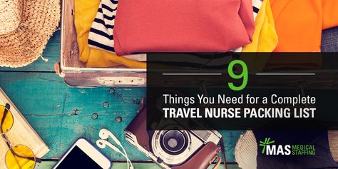 Travel Nurse Packing, Travel Nurse, Travel Nursing, What To Pack, Nursing School, International Travel, Us Travel, Packing List, To Leave