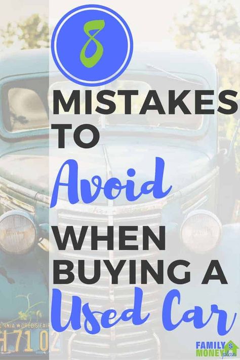 Looking for a used car? Make sure to avoid these 8 mistakes. | Used Car | Spending Money | Buying a Car | Buying A Used Car, Buying A Car, Buy Used Cars, Car Buying Tips, Car Purchase, Car Loans, Car Maintenance, Car Dealership, Car Shop